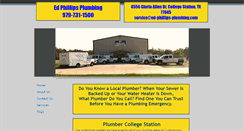 Desktop Screenshot of ed-phillips-plumbing.com
